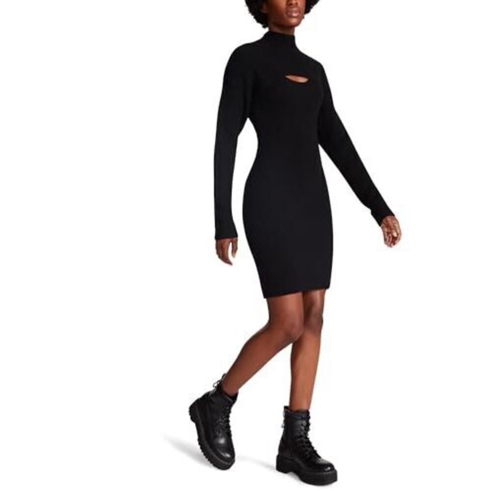 Steve Madden Apparel Women's Ivanna, Black, L - Picture 4 of 4